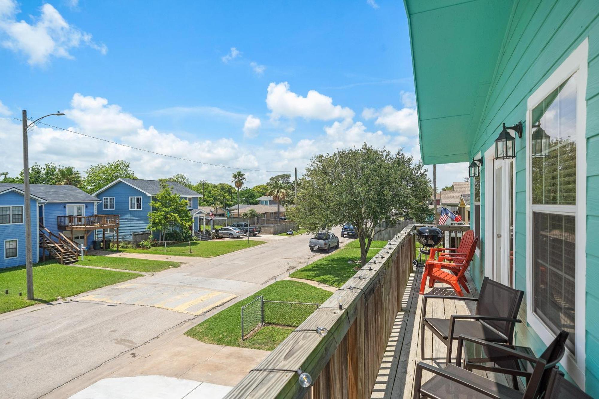 Nr Beach Pier Oasis Game Tables Yard Bbq Galveston Esterno foto